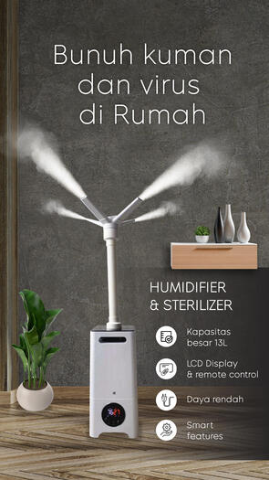 Humidifier & Sterilizer Rp2.900.000